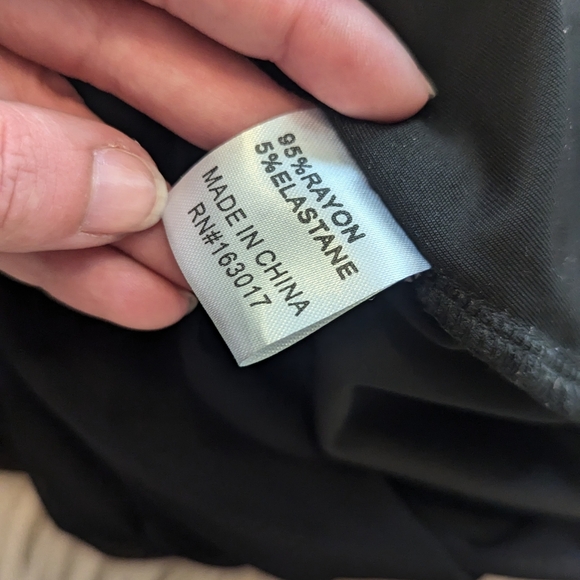 Princess Polly xx black off the should long sleeve dress size 6 - Picture 7 of 8